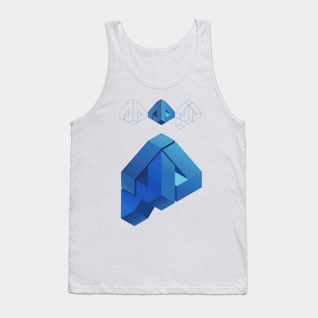 3d Tank Top by malic